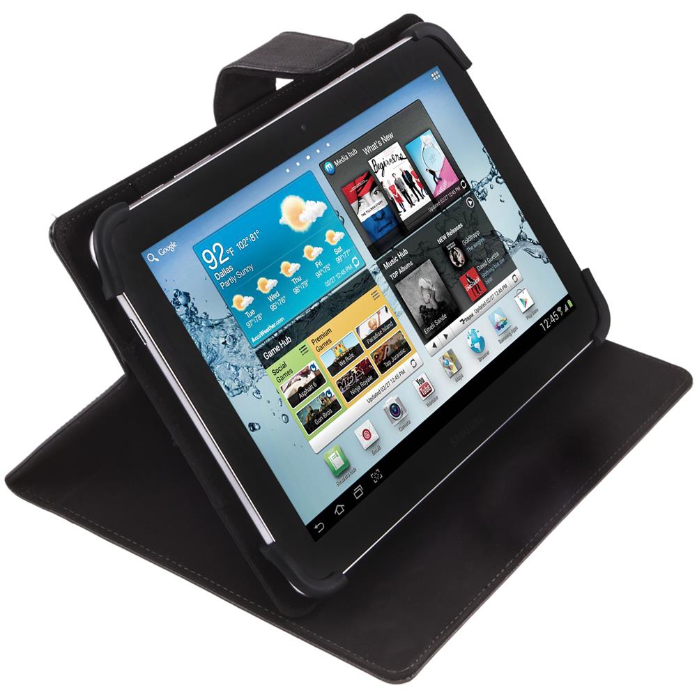 Rotatory 360º, Foglio, Nero, Universale, Antipolvere, Antigraffio, Resistente agli urti, Resistente agli spruzzi - Foto 1