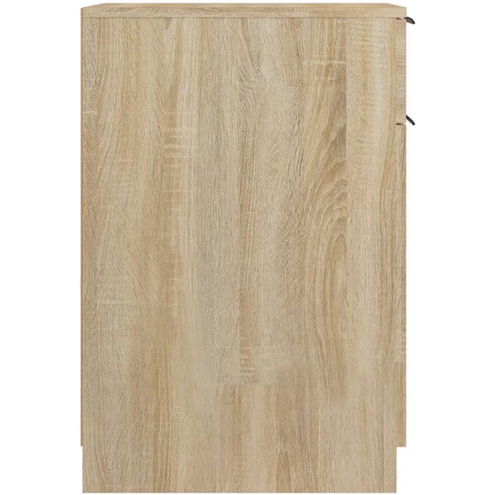 Armadietto Da Scrivania Rovere Sonoma 33,5x50x75 Cm Legno - Foto 9