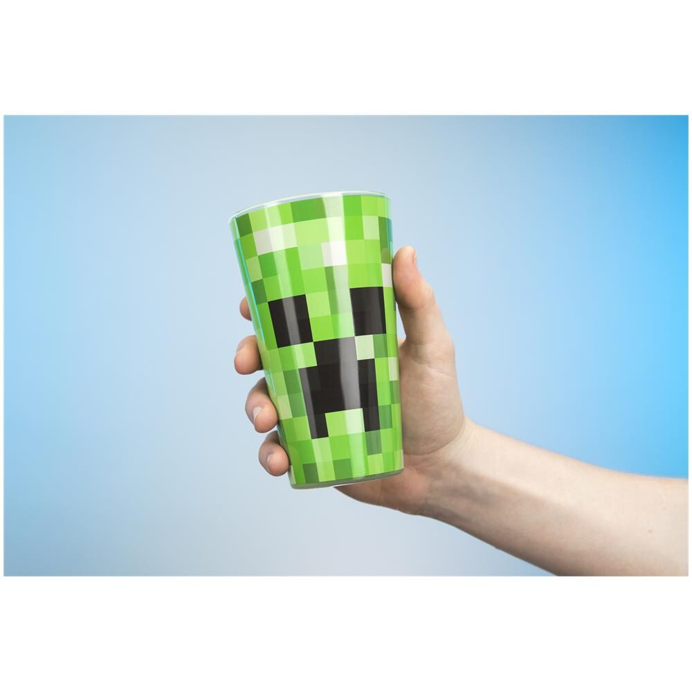 Bicchiere Creeper Minecraft - Creeper Glass 450 Ml - Paladone - Foto 2