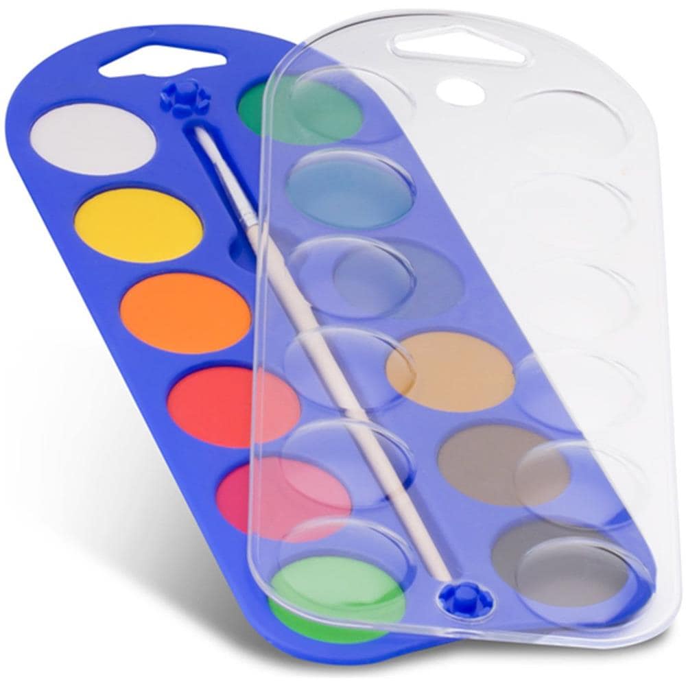 Tavolozza Per Acquerello 12 Colori Ø 30 Mm - Foto 1