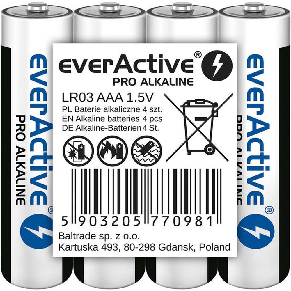 Batterie Alcaline Aaa / Lr03 Everactive Pro 4 Pz - Foto 1