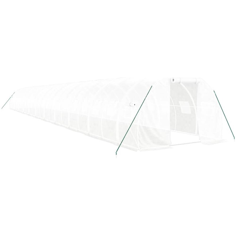 Serra Con Telaio In Acciaio Bianco 66 M 22x3x2 M - Foto 2