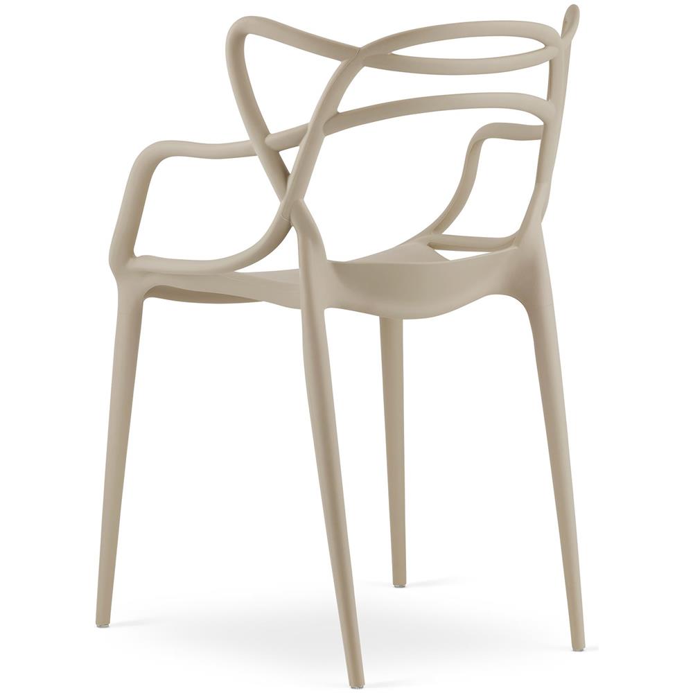 Sedia KATO - Design ergonomico moderno in beige x 3 - Foto 8
