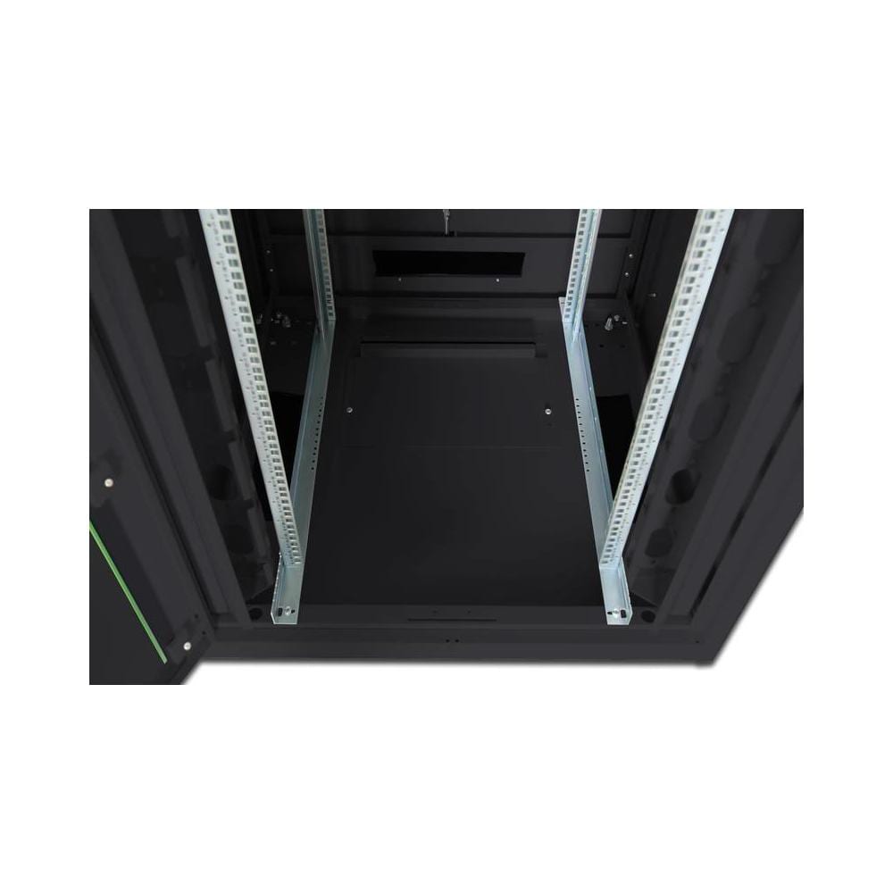ARMADIO 42 UNITA' LINEA PROFESSIONALE MM. (A) 2020 X (lL) 800 X (P) 1000 COLORE NERO RAL 9005 - Foto 2
