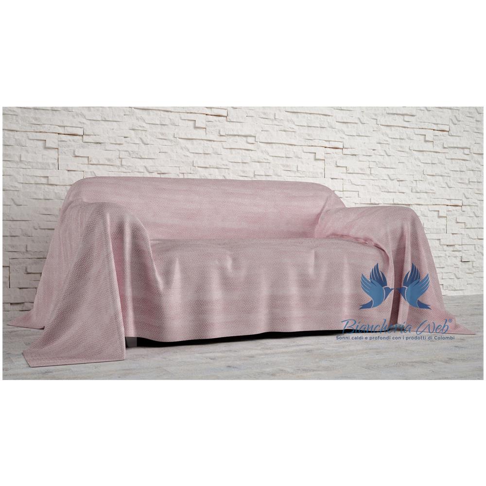 Telo Arredo In Cotone Fantasia Bon Bon Matrimoniale Beige - Foto 1