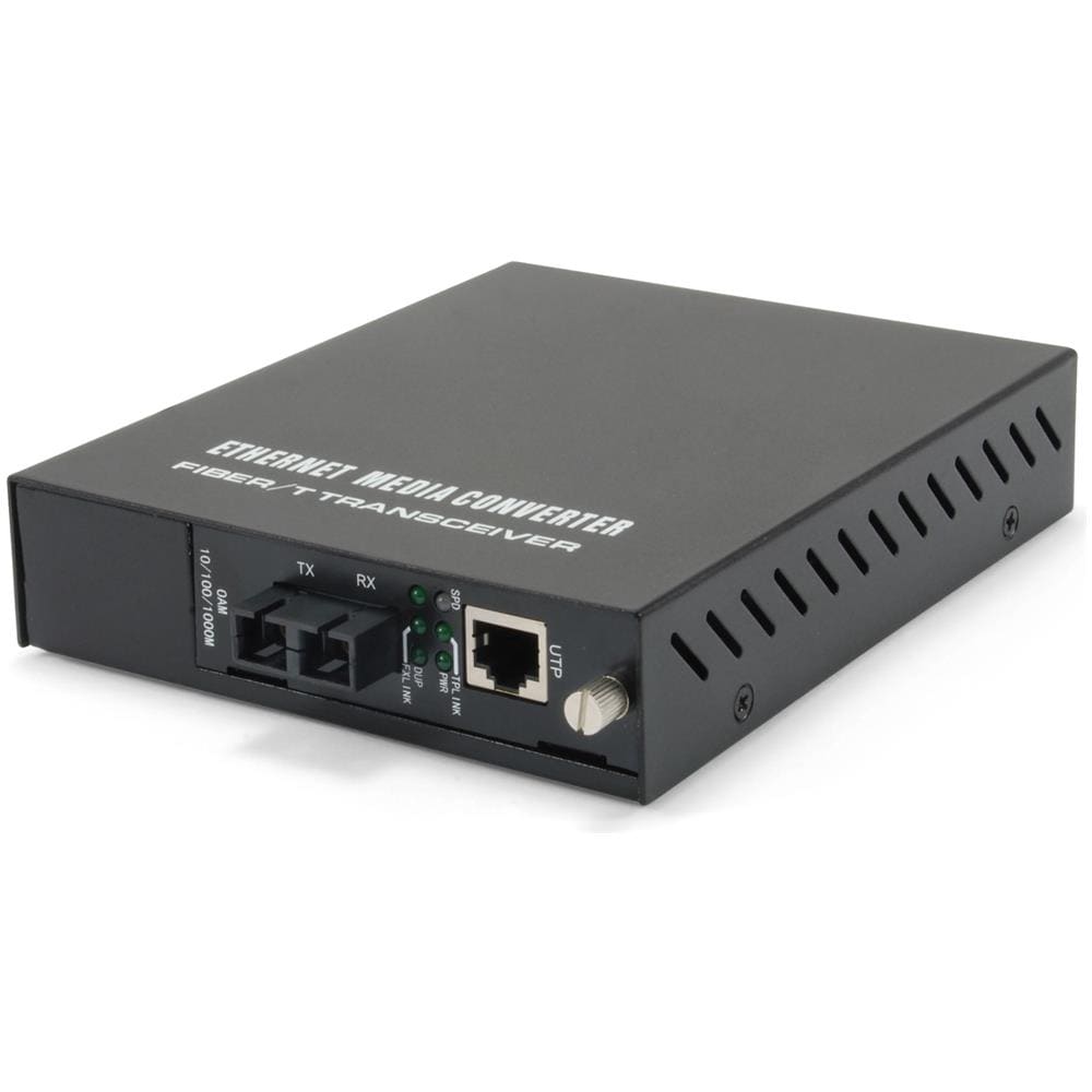 GVM-1101 1000Mbit / s 850nm Modalità multipla Nero convertitore multimediale di rete - Foto 2