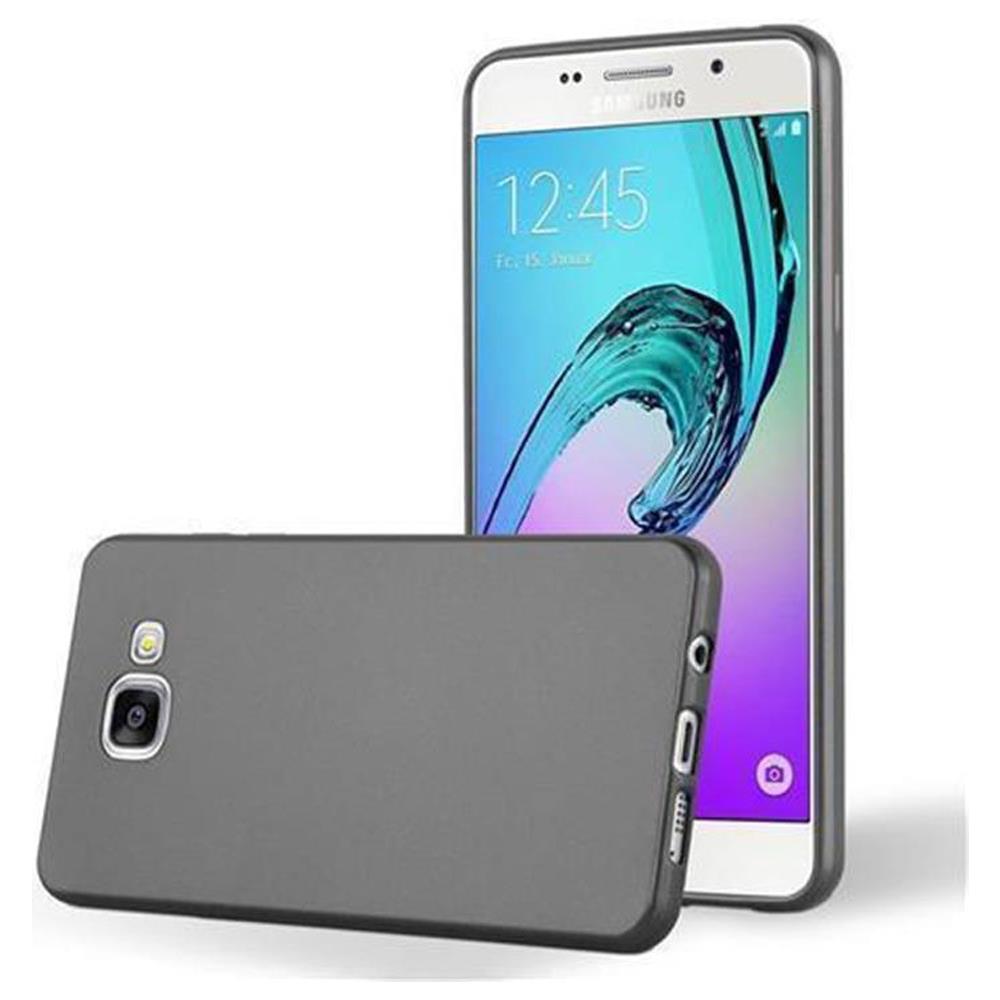 Custodia Compatibile Con Samsung Galaxy A3 2016 In Grigio Metallico - Coperchio Protettivo In Silicone Tpu Flessibile - Foto 1