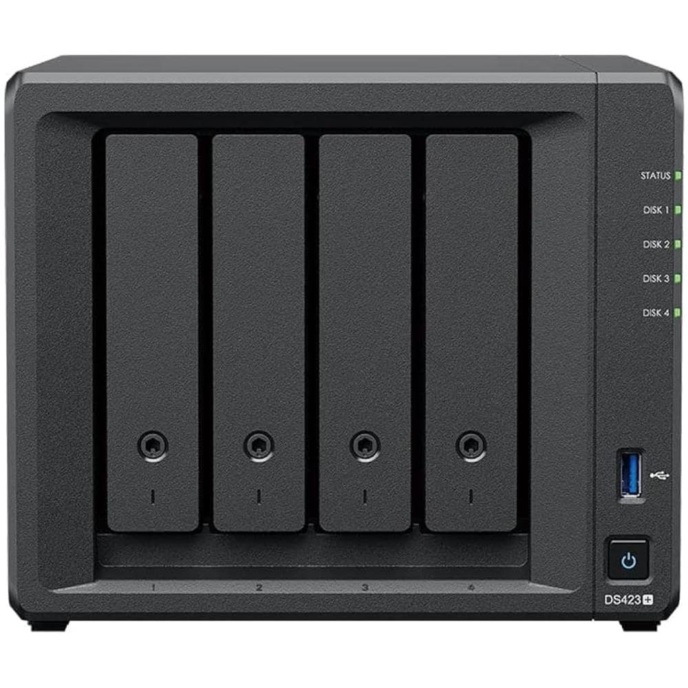 NAS DiskStation DS423+ 4 Slot 3.5"/2.5" Interfacce 2x Gigabit Ethernet / 2x USB 3.2 Ram 2 GB - Foto 2