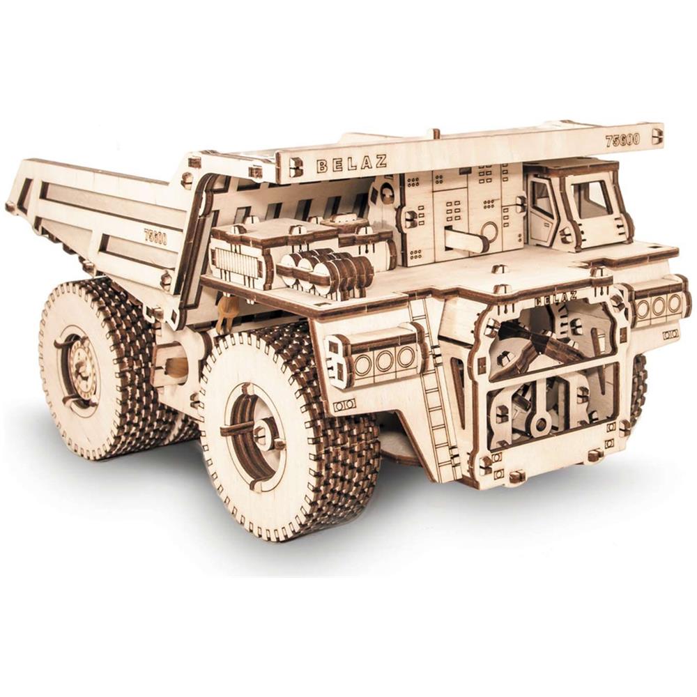 Modello 3d Di Macchina Da Costruzione In Legno - Foto 1