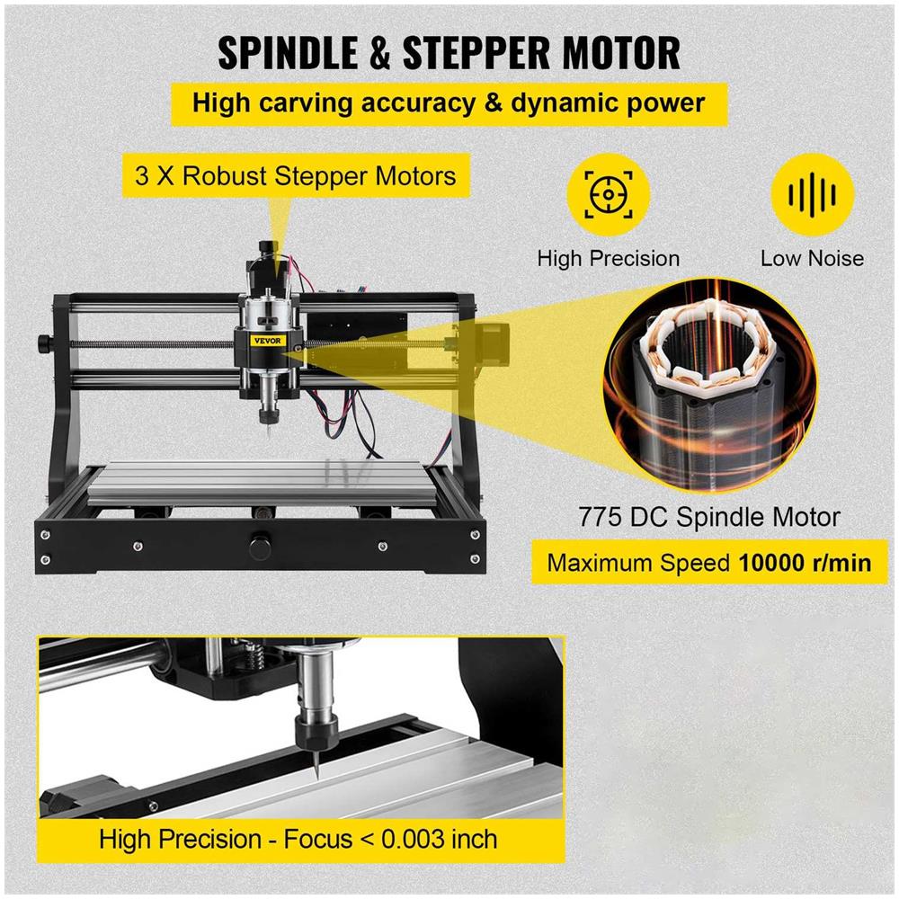 Incisore Laser Cnc, 3 Assi, Fresa Per Legno - Foto 6