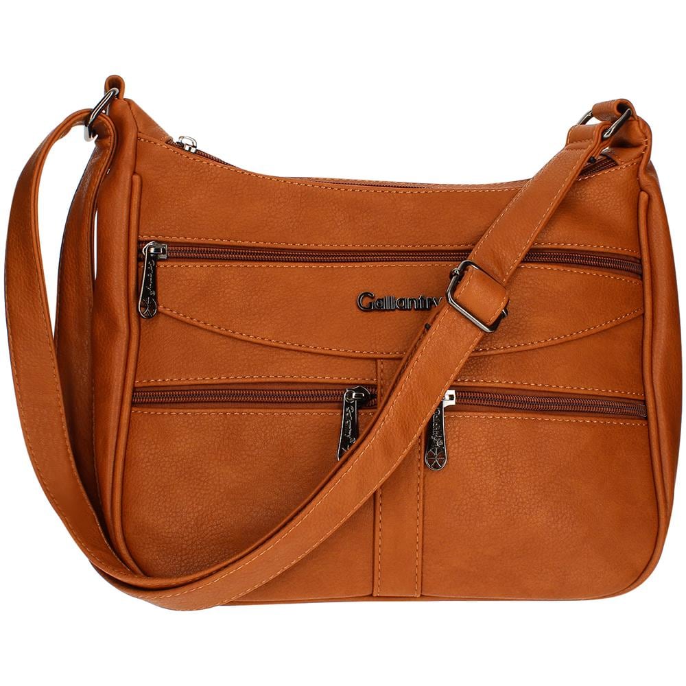 Borsa A Spalla Con Tracolla Casual - Paris - Marrone - Foto 2