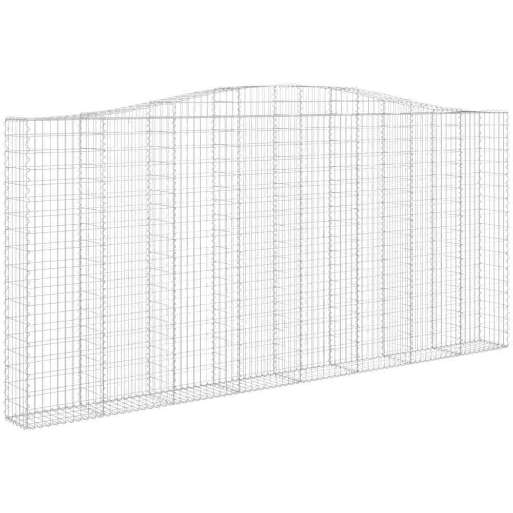 Cesto Gabbione Ad Arco 400x30x180/200 Cm Ferro Zincato - Foto 2