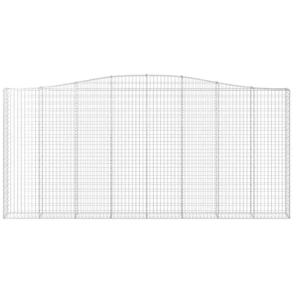 Cesto Gabbione Ad Arco 400x30x180/200 Cm Ferro Zincato - Foto 3