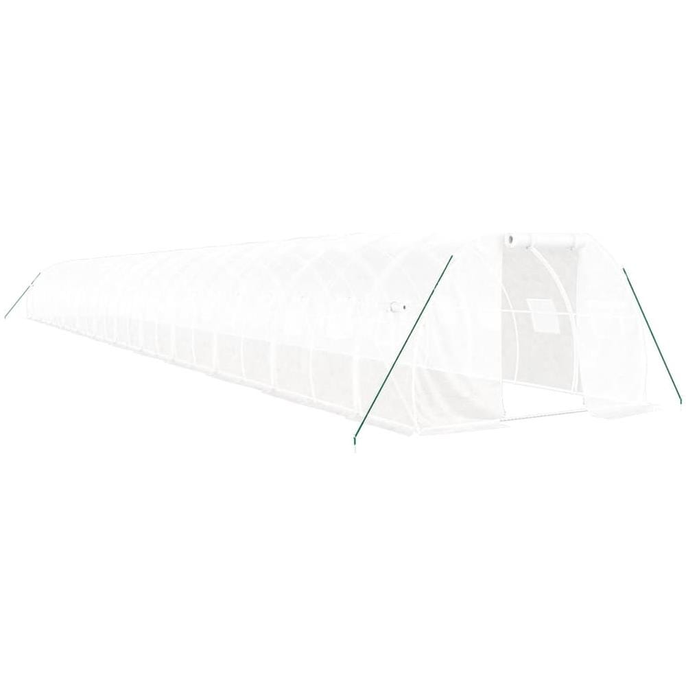 Serra Con Telaio In Acciaio Bianco 72 M 24x3x2 M - Foto 2
