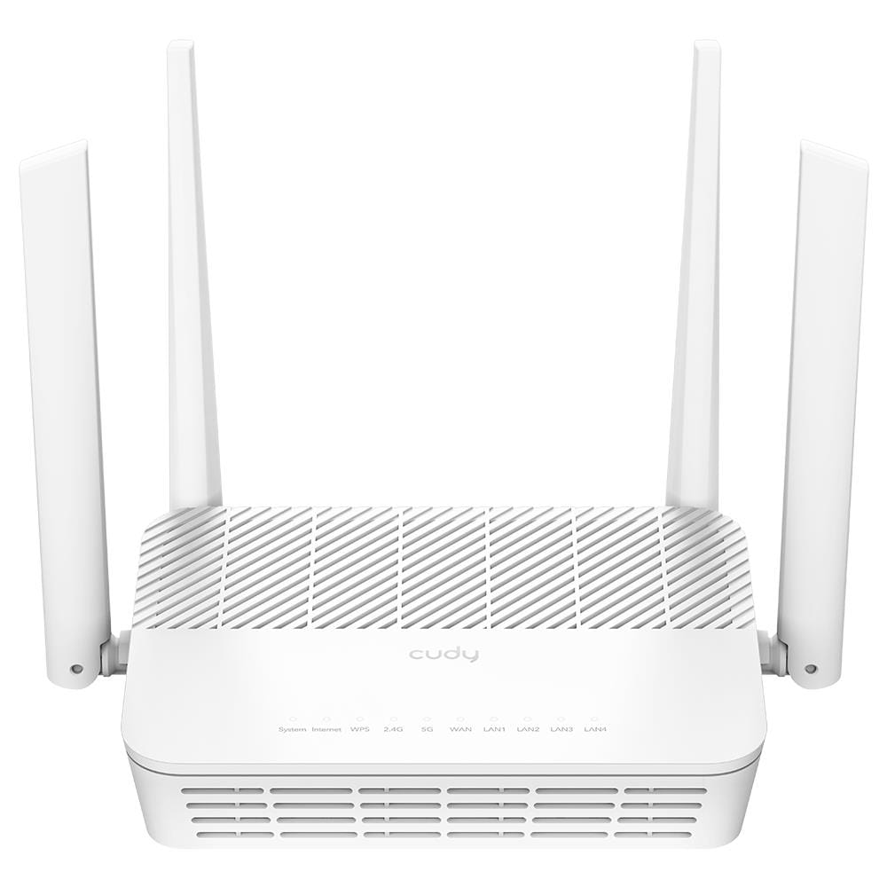 AX3000 router wireless Gigabit Ethernet Dual-band (2.4 GHz / 5 GHz) Bianco - Foto 1