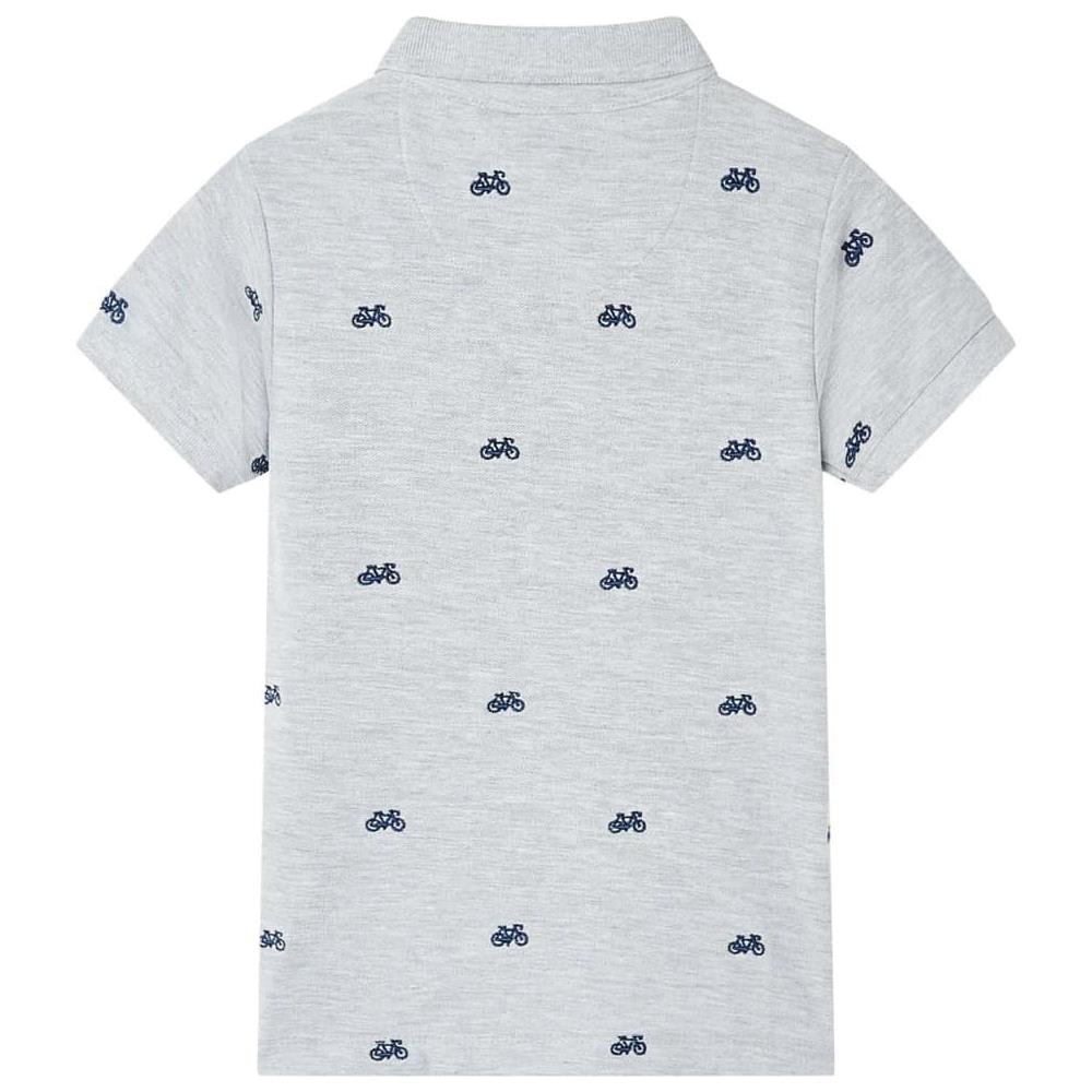 Polo per Bambini Grigio Mélange 116 - Foto 2
