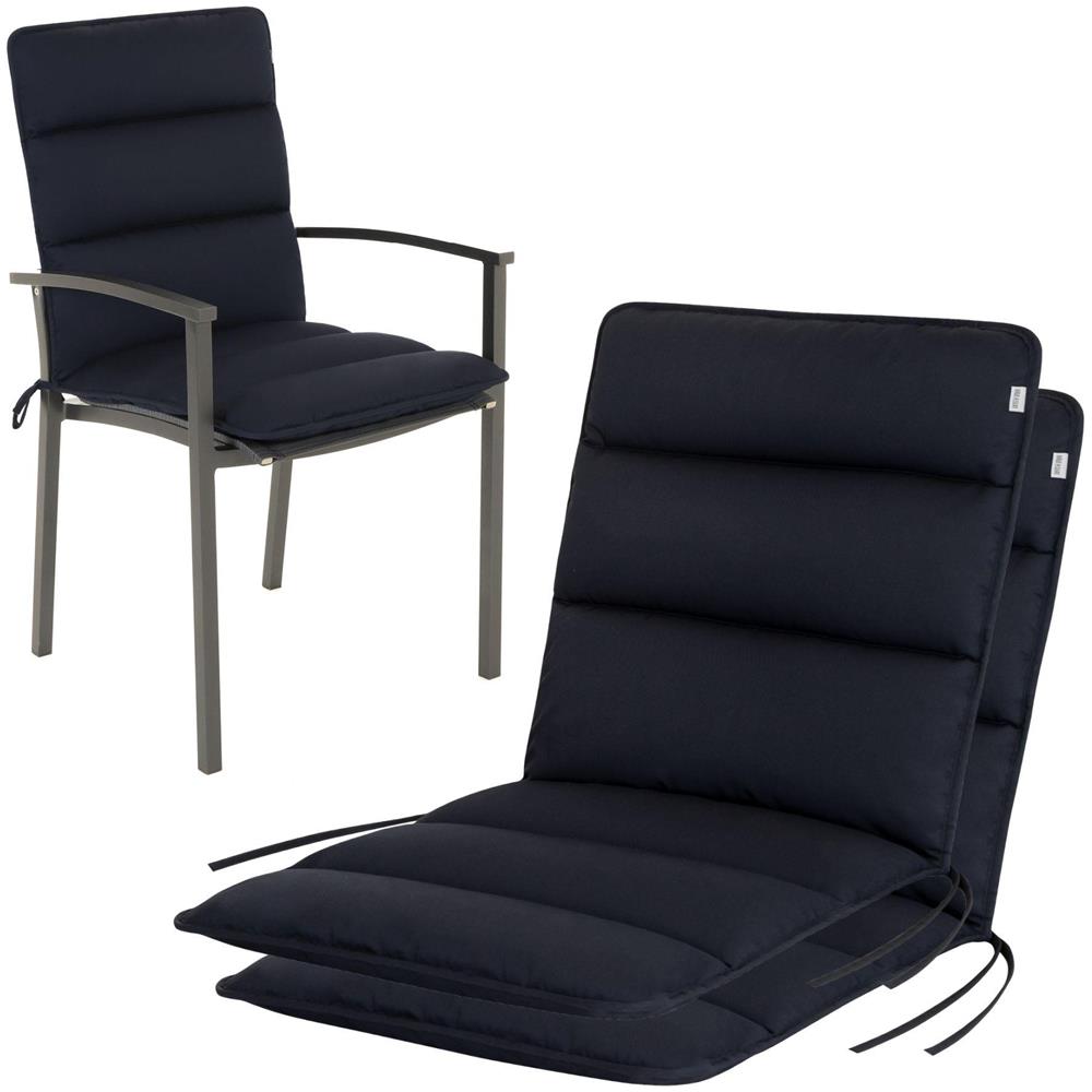 Cuscino per sedia bassa FLAIR - 100x48 cm - Bronzo dorato - Set da 2 - Foto 1