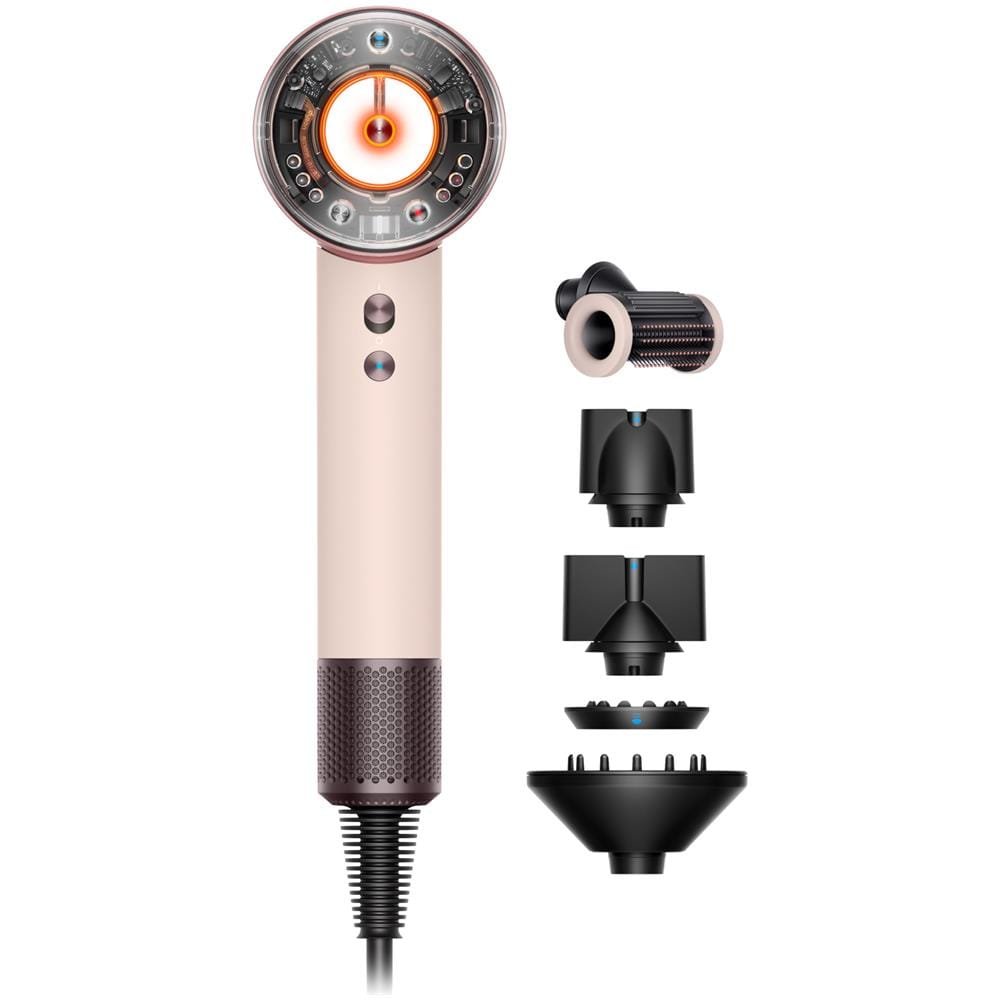 Asciugacapelli Supersonic Nural Potenza 1600 W Temperatura 28 - 100 °C Colore Rosa /Rose Gold - Foto 1