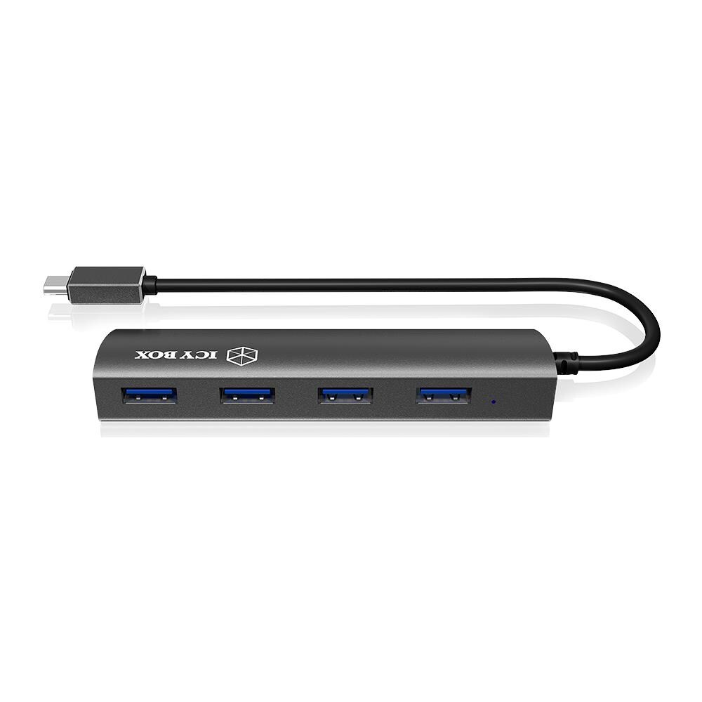 4-port Usb 3.0 Hub 1x Type-c To 4x Type-a Usb 3.0 - Foto 2