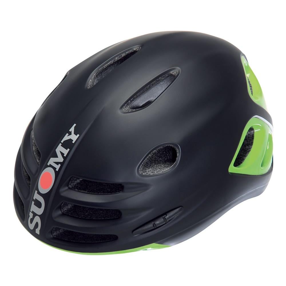 Casco Sfera Nero Opaco / lime Lucido Taglia M - Foto 1