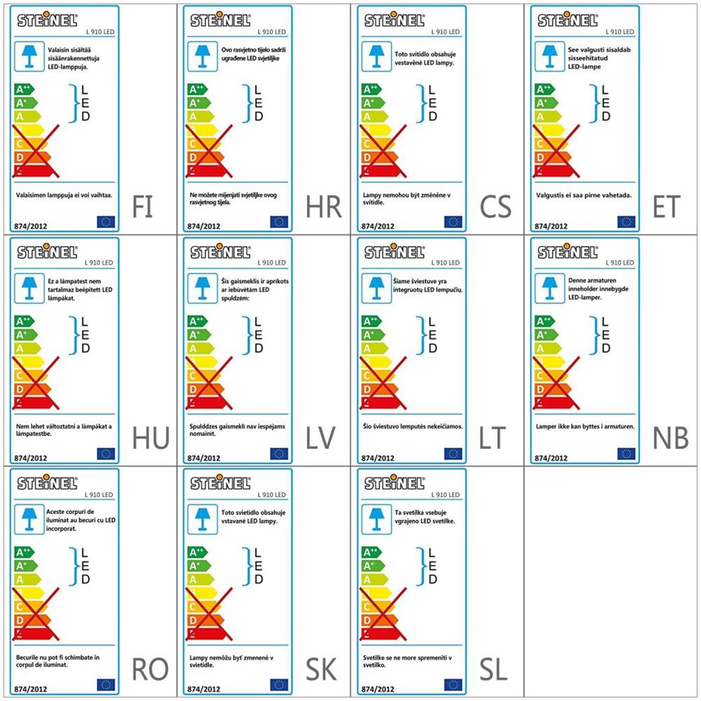 Luce Da Giardino Ad Incasso Sensore Antracite L 910 Led 576202 - Foto 4