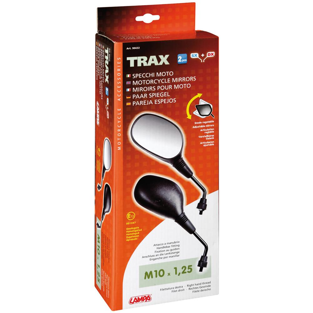 Coppia Specchi Moto Trax - Foto 4