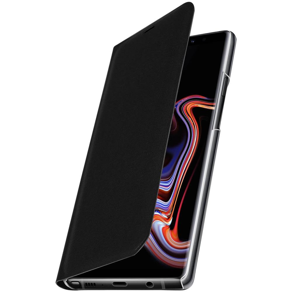 Custodia Samsung Galaxy Note 9 Portafoglio Flip Cover Sottilissima Nero - Foto 2