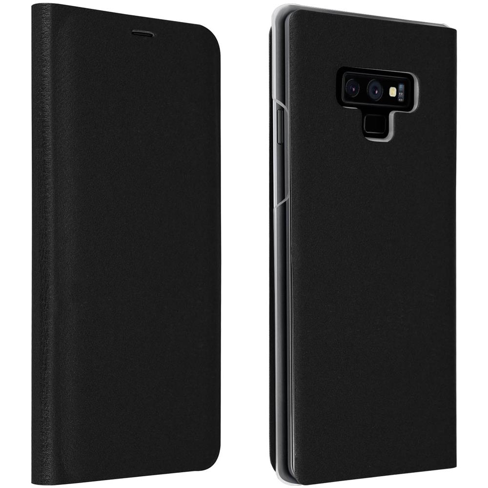 Custodia Samsung Galaxy Note 9 Portafoglio Flip Cover Sottilissima Nero - Foto 1
