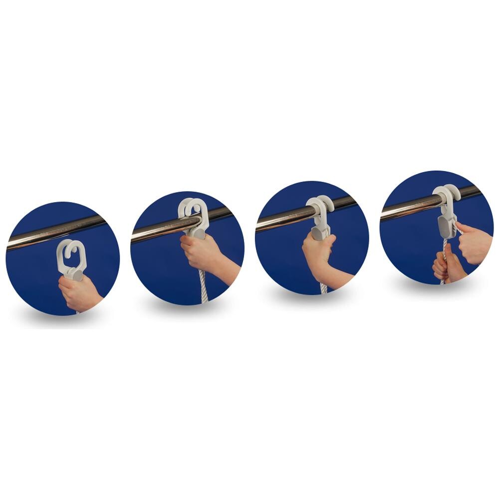 Portaparabordo Pulpito Mm 32 Portaparabordo Nero - Foto 2