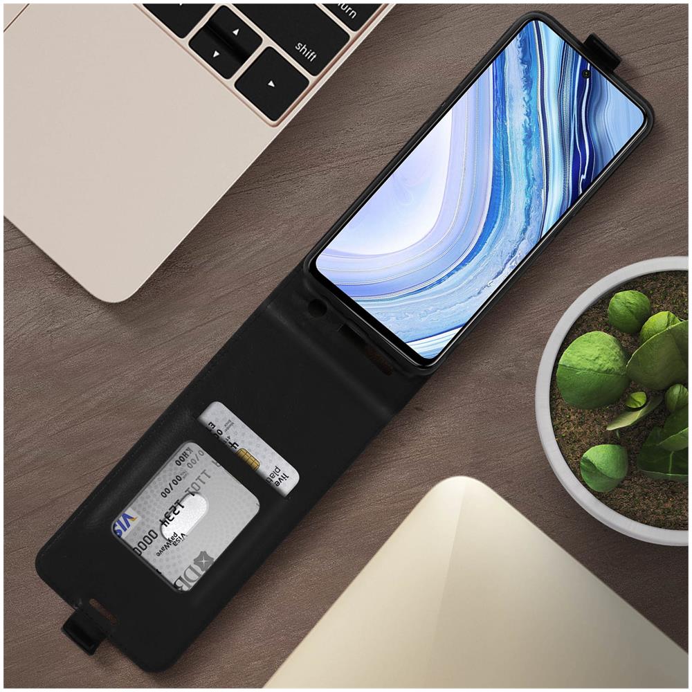 Custodia Xiaomi Redmi Note 9s / 9 Pro / 9 Pro Max Portadocumenti Protezione Nero - Foto 5