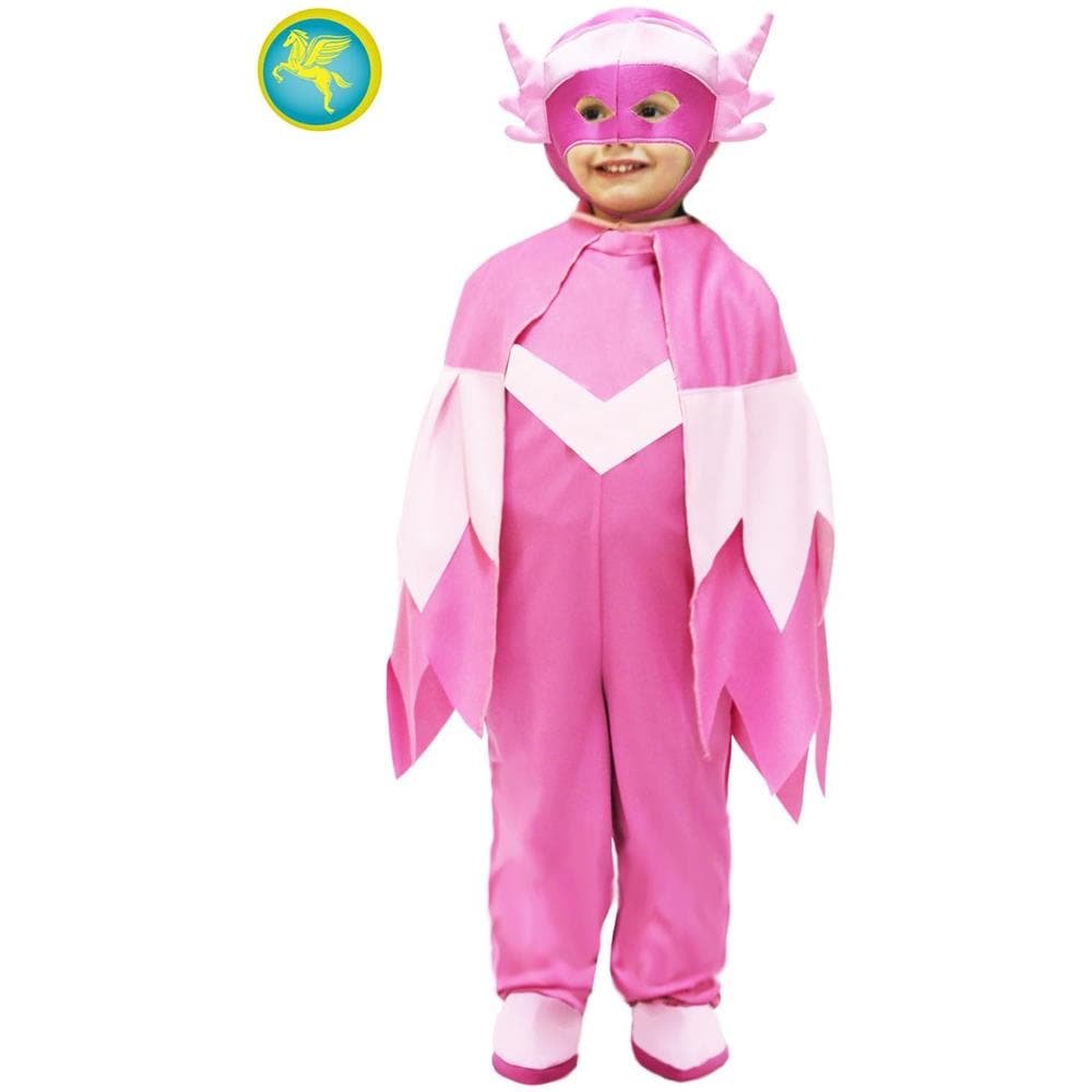 Costume Power Gufetta Di Pegasus Vestito Carnevale Bambini 5/6 Anni - Foto 1