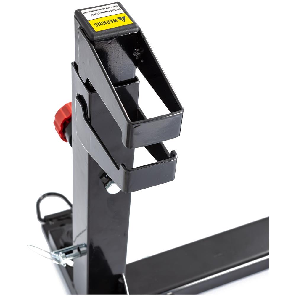 Cavalletto Pedana Centrale Moto Cross Enduro Offroad Mx Per Furgone O Carrello - Foto 2