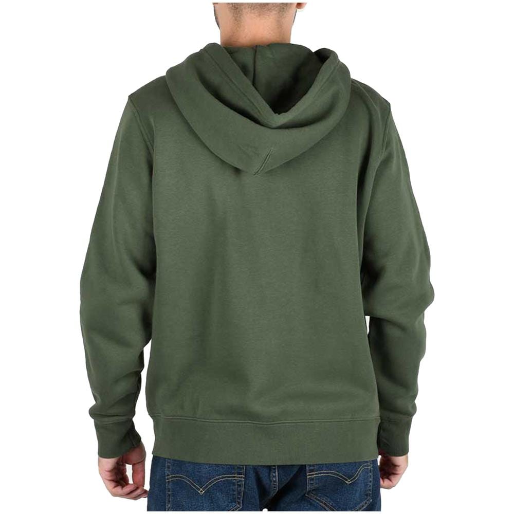 Felpa Da Uomo Con Cappuccio Core Zip Up Verde Taglia Xl Codice 34259-0006 - Foto 2