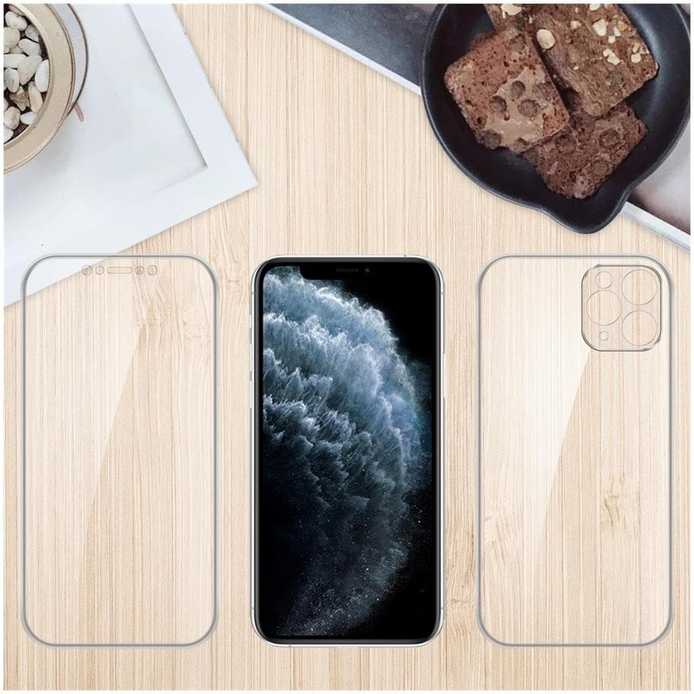 Custodia Compatibile Con Apple Iphone 11 Pro In Transparente - 360° Full Body Copertura Protettiva - Protezione Anteriore E Posteriore, Protezione A Tutto Tondo Con Protezione Del Display - Foto 7