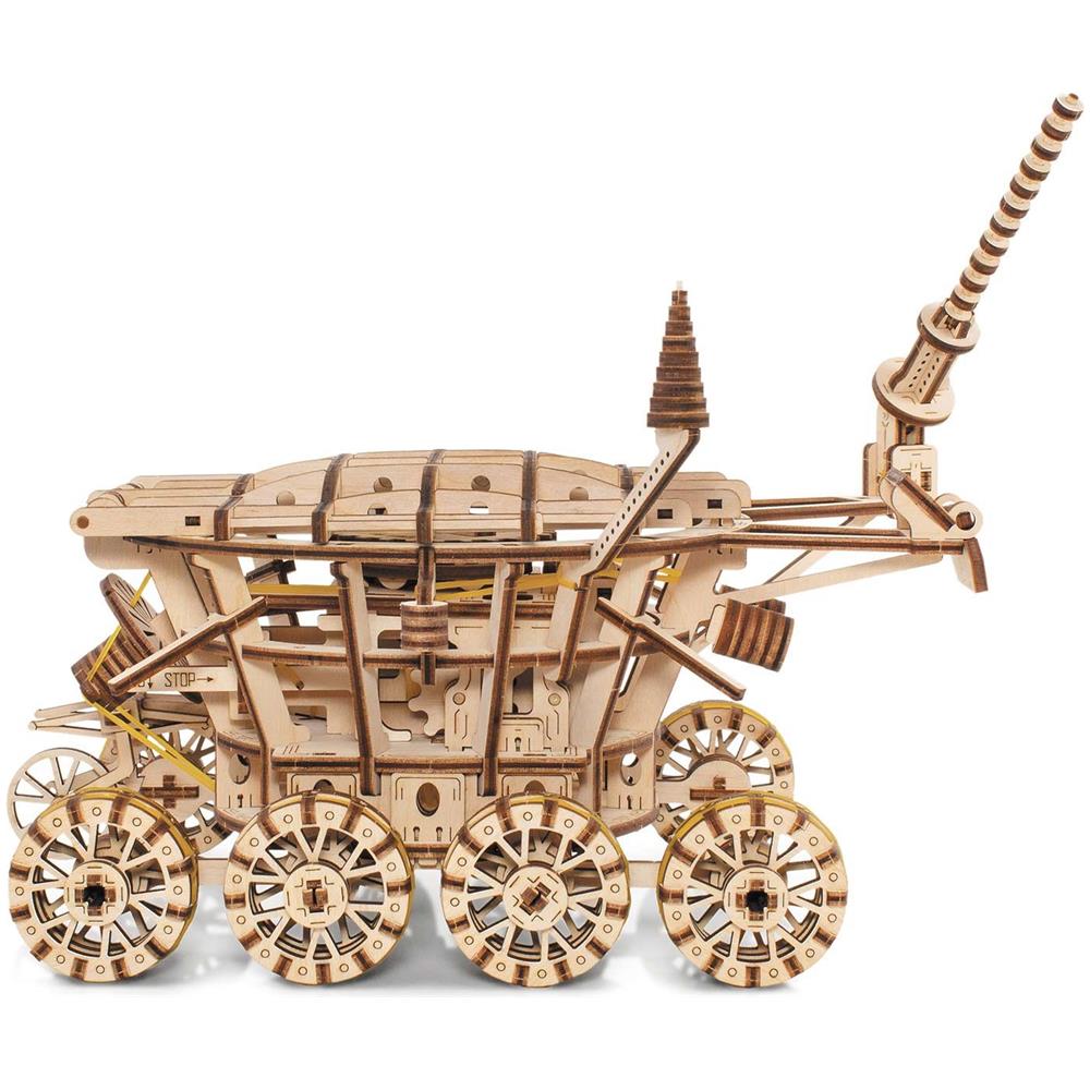 Modello 3d Di Imbarcazione Lunare In Legno - Foto 1