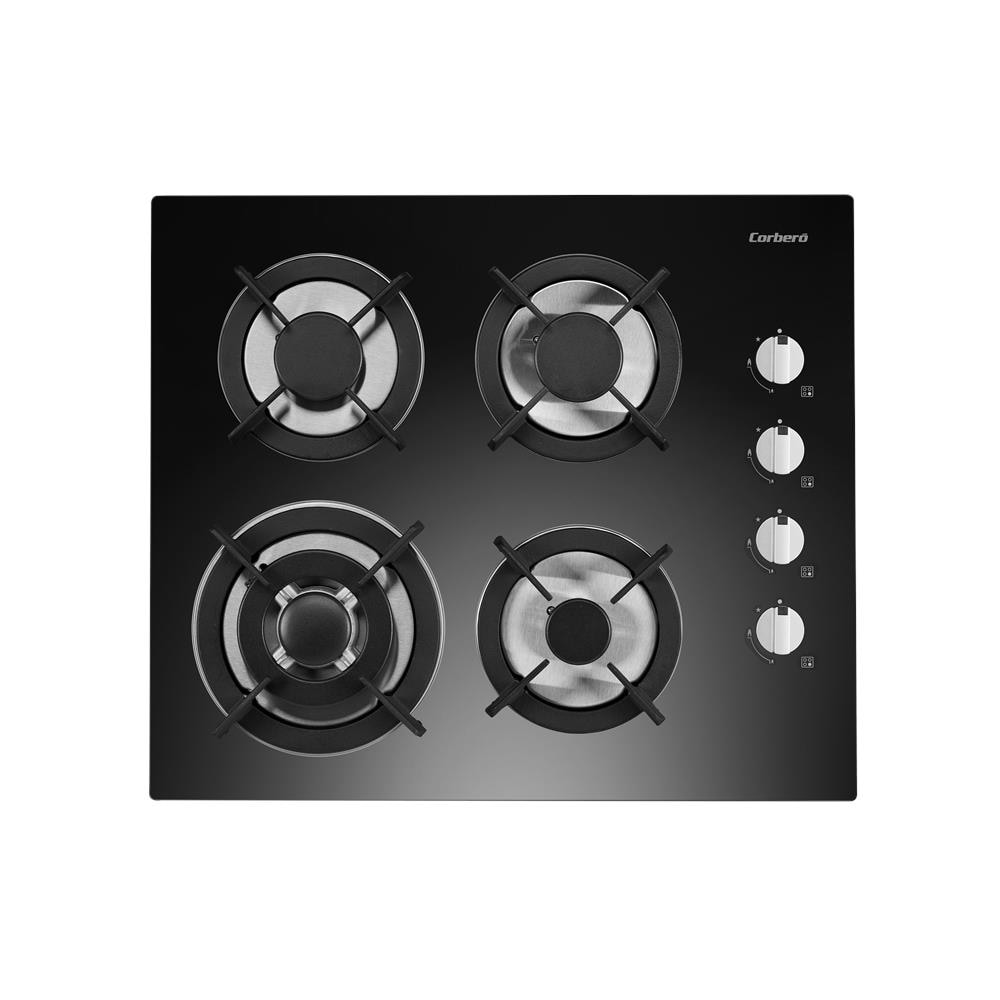 CPCGY2304N piano cottura Nero Da incasso 60 cm Gas 4 Fornello (i) - Foto 1