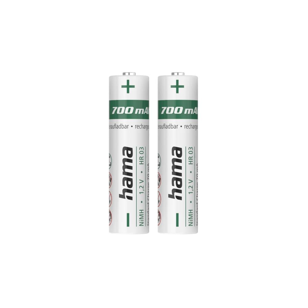 00223525 batteria per uso domestico Batteria ricaricabile Mini Stilo AAA Nichel-Metallo Idruro (NiMH) - Foto 1