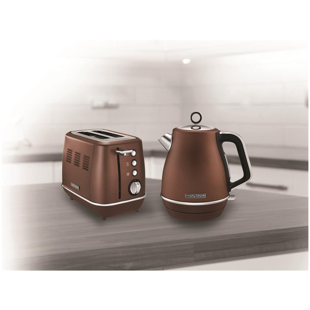 Bollitore Elettrico Evoke Special Edition Capacità 1,5 L Potenza 2200 W Colore Bronzo - Foto 3