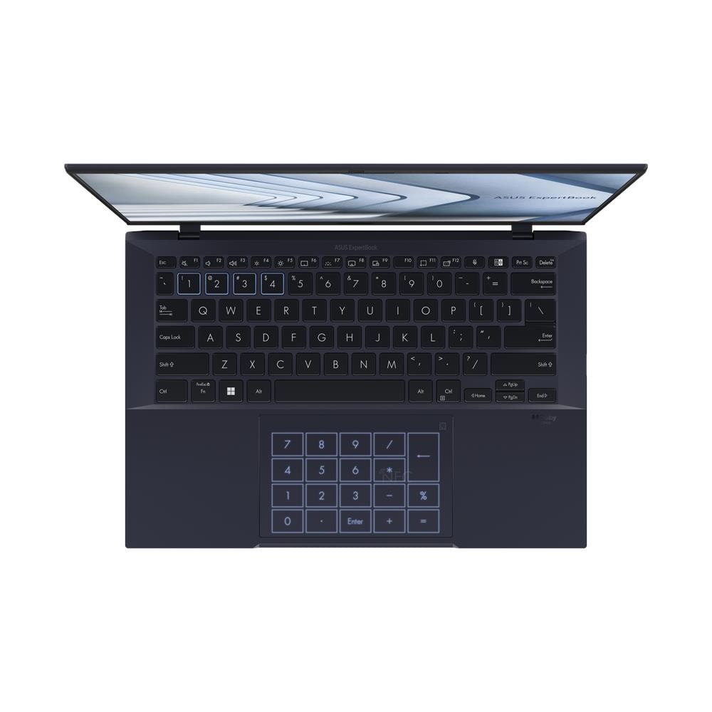 Notebook ExpertBook B9 OLED B9403CVAR-KM0794X Monitor 14" WQXGA+ Intel Core 7 150U Ram 32 GB SSD 1 TB Intel Graphics 1 x 3.1 Gen 2 Type A Windows 11 Pro - Foto 10