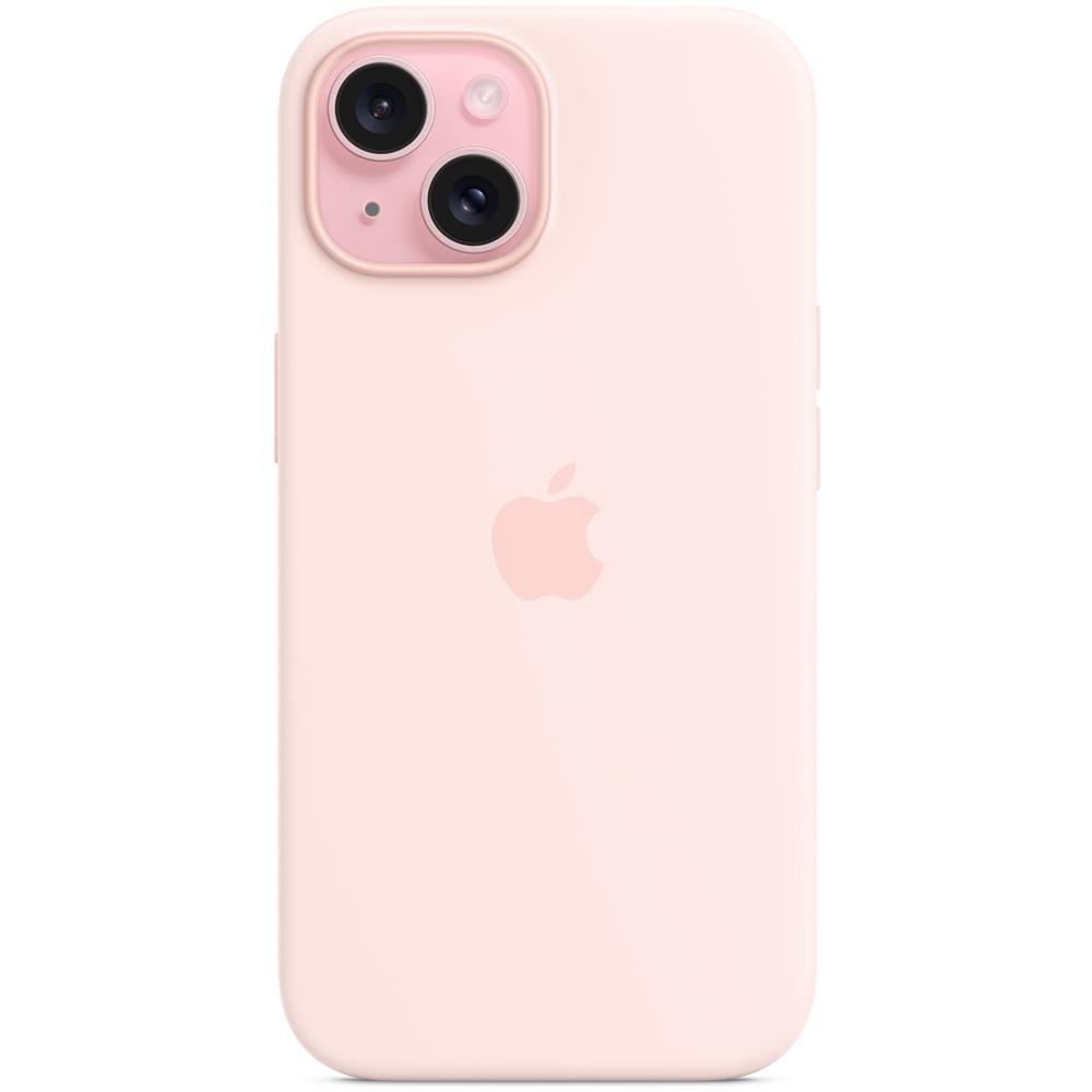 Custodia MagSafe in silicone per iPhone 15 - Rosa confetto - Foto 2
