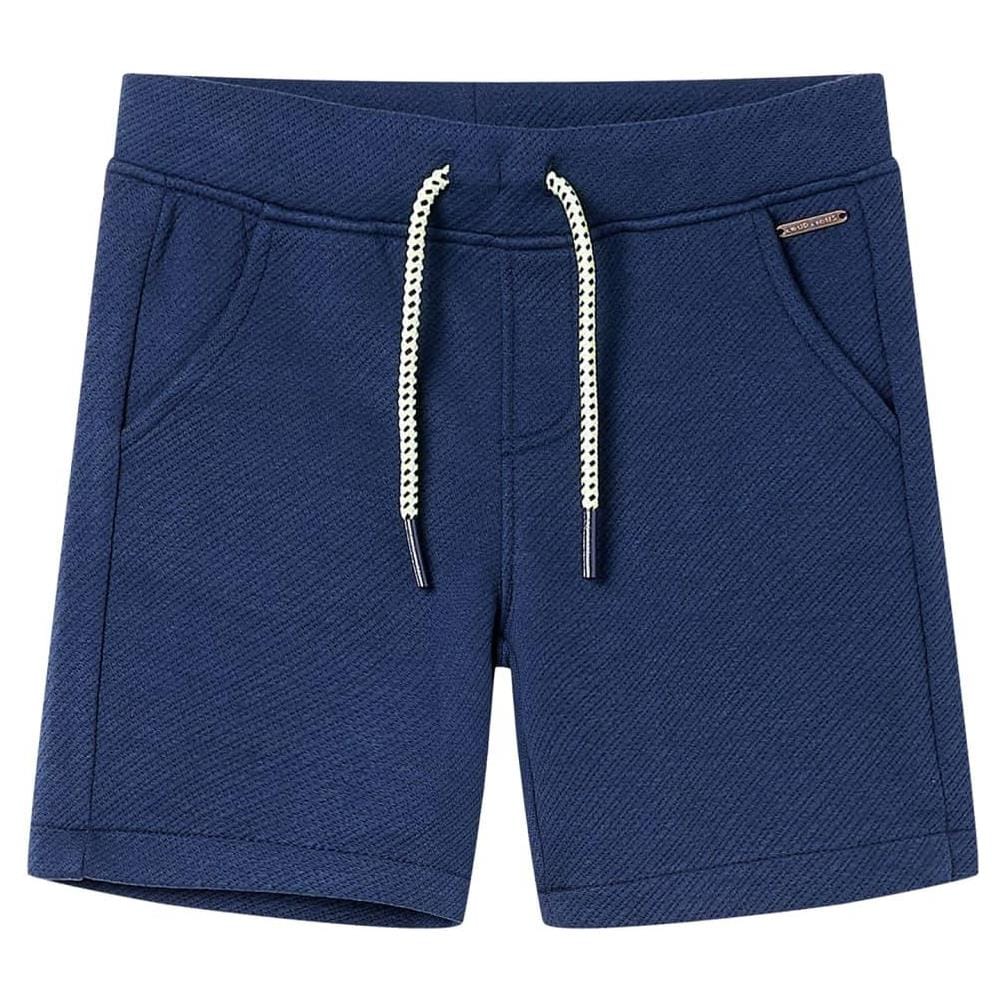Pantaloncini per Bambini con Coulisse Blu Scuro 104 - Foto 1