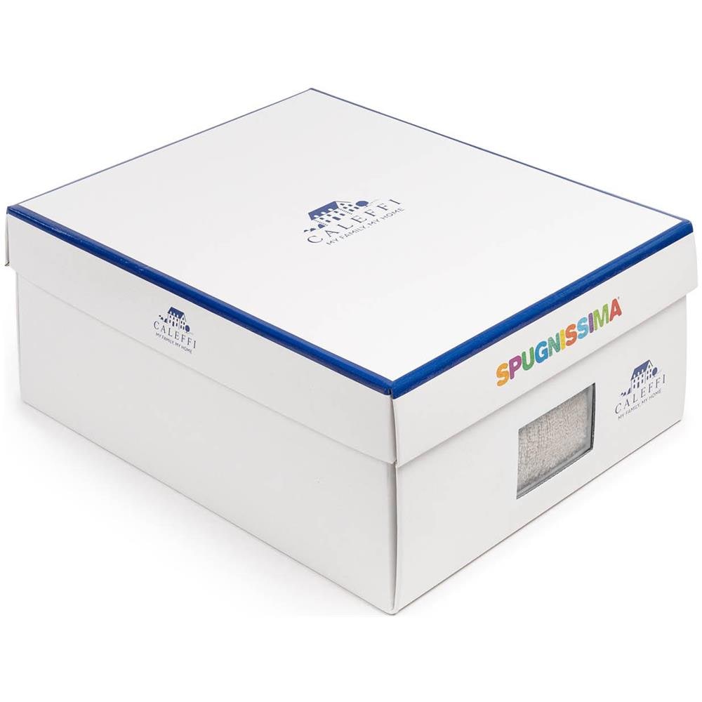 Accappatoio Con Cappuccio Spugnissima Soft In Cotone Colore Bianco Misura M - Foto 3