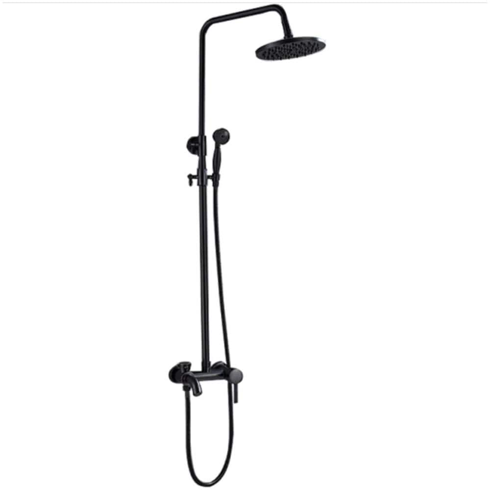 Rubinetto per doccia, Blackswan, tipo M68.7, modello nero antico, misura 20 cm - Foto 1