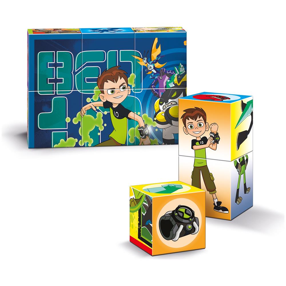 Puzzle Cubi 12 Pz Mulitplay - Ben 10 - Foto 1