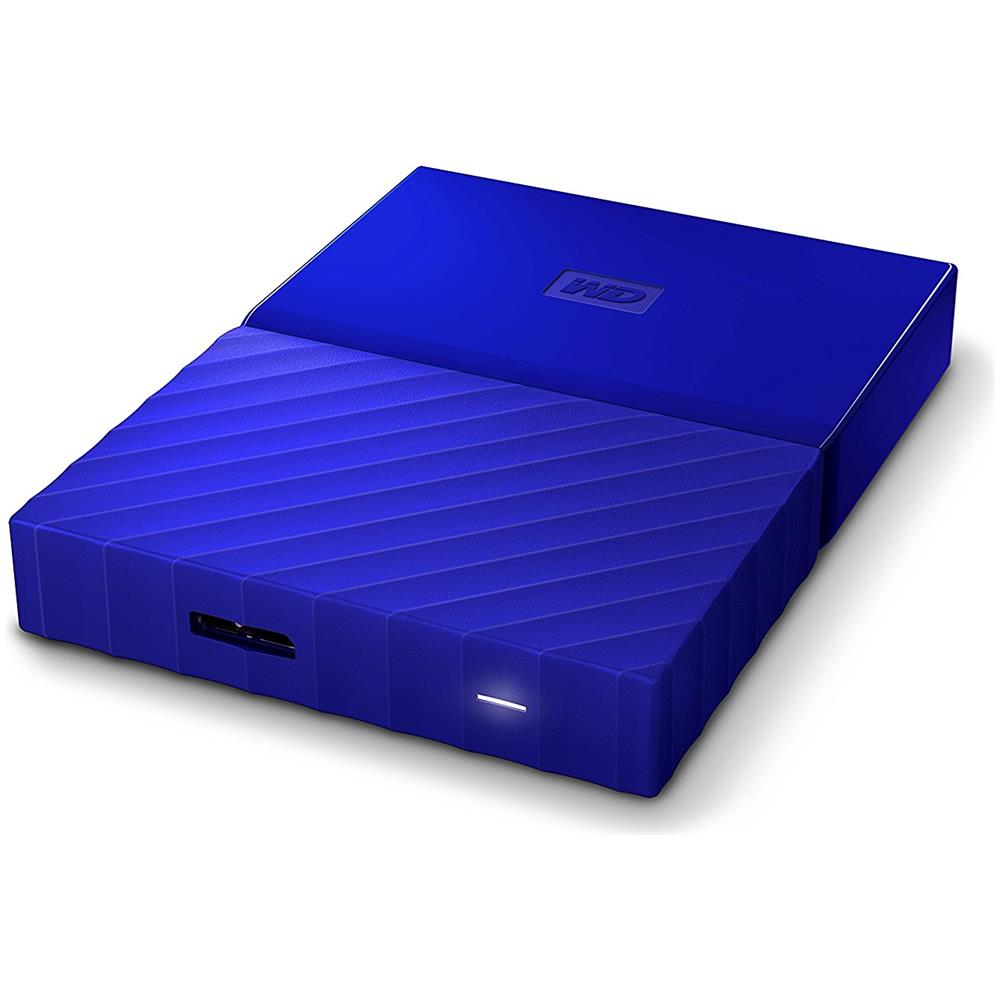Hard Disk Esterno My Passport 2TB Interfaccia USB 3.0 Colore Blu - Foto 1