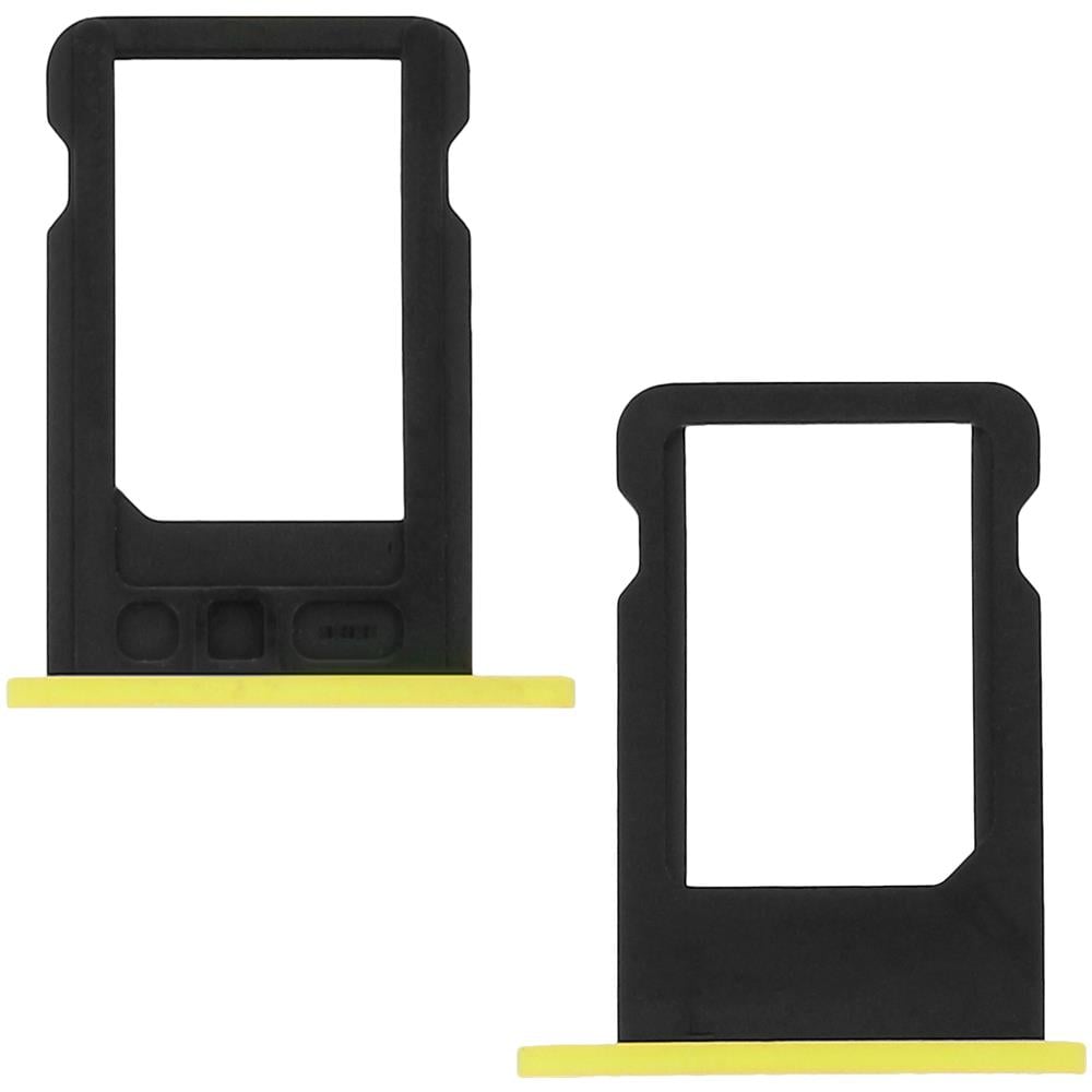 Slot Adattatore Scheda Nano Sim Per Apple Iphone 5c - Giallo - Foto 6