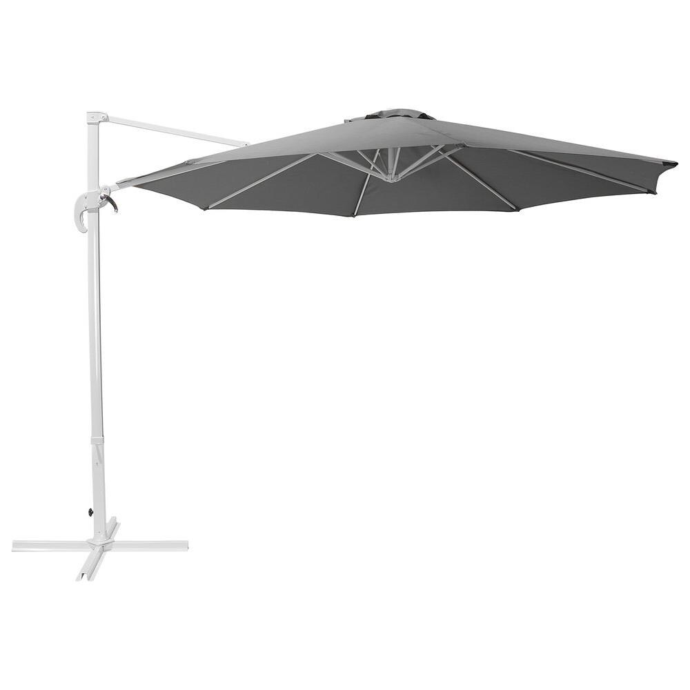 Ombrellone Da Giardino Antracite / bianco 300 Cm Savona - Foto 1
