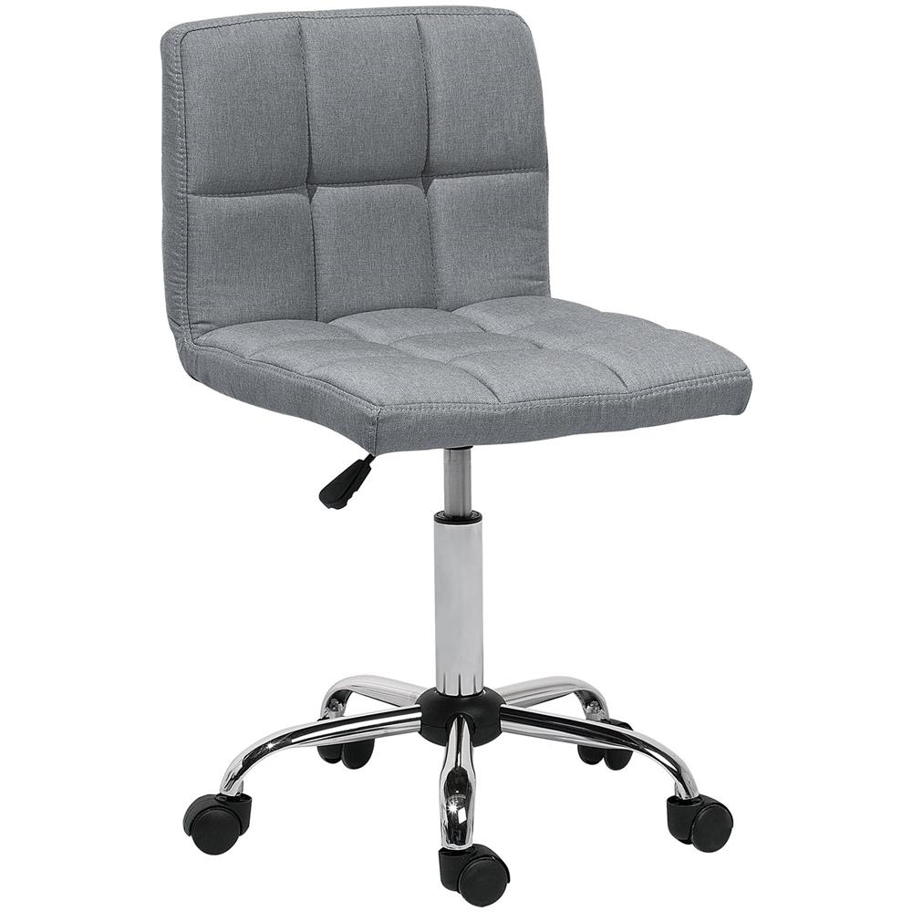 Sedia Da Ufficio Tessuto Grigio Marion - Foto 1