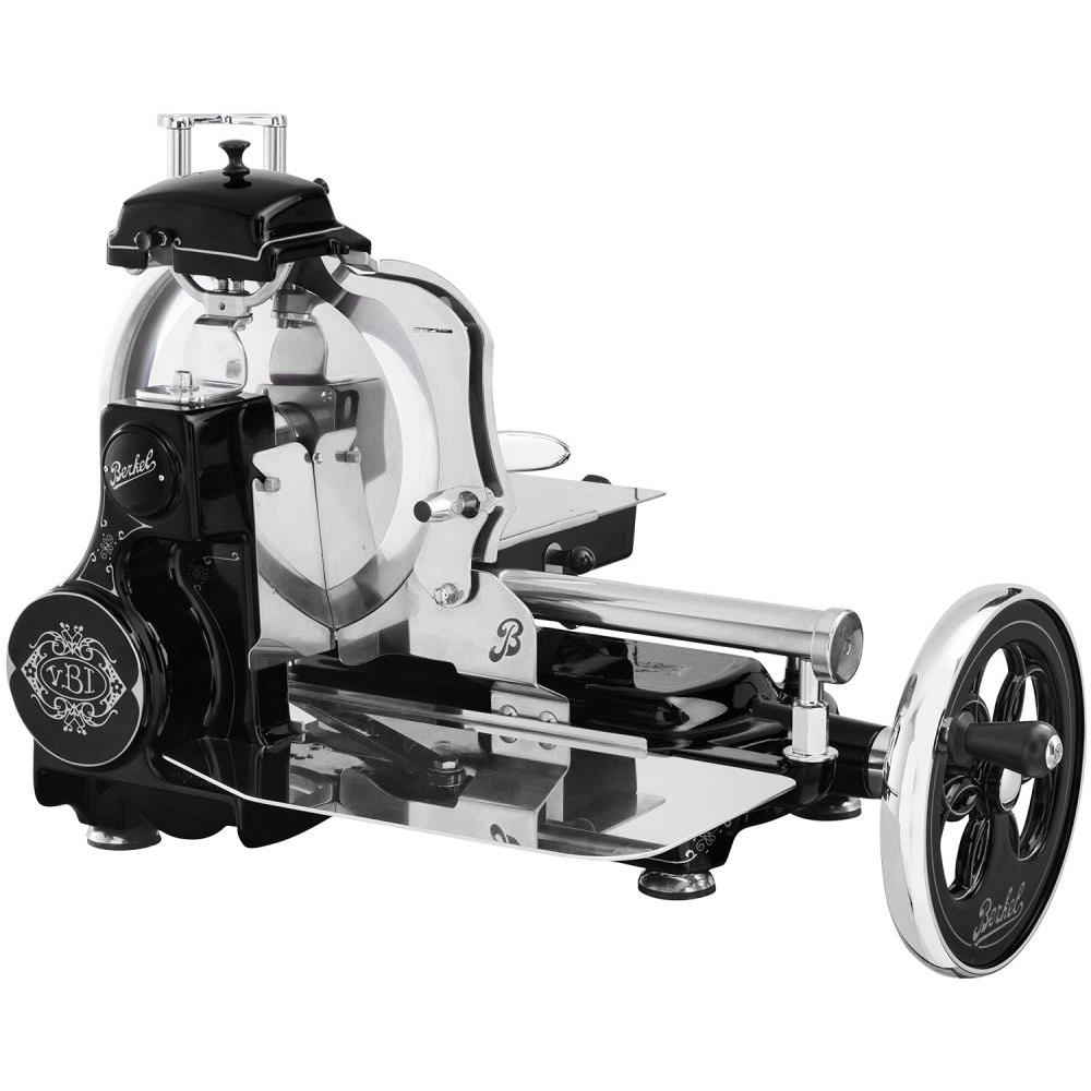 Affettatrice A Volano Tribute Per Salumeria Colore Nero - Lama 300 Mm - Con Tag Nfc Per Certificato Di Autenticità - Made In Italy - Foto 1