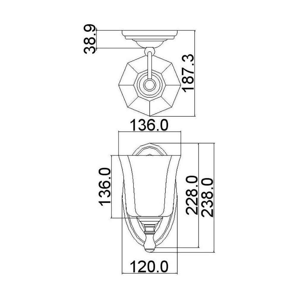 Applique Da Parete Per Bagno 1 Luce Cromo Lucido Ip44, G9 - Foto 1